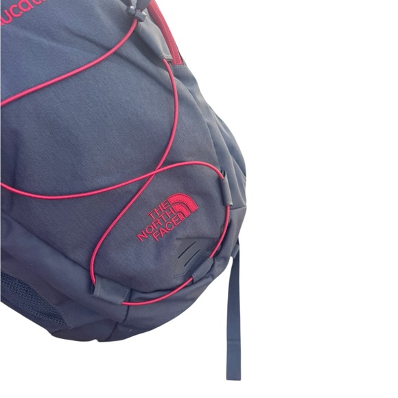 The North Face GroundWork Backpack Dark Grey With  Red Accent
